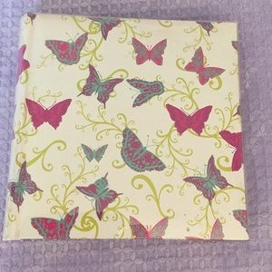 Butterfly print photo album